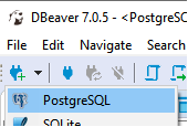 DBeaver Add Database