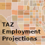 Employment  Projections for TAZs