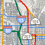 freeway shield lines